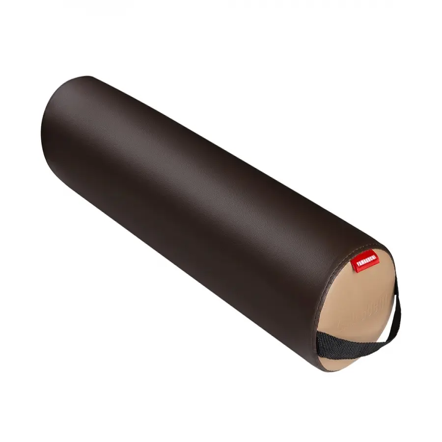 Валик для массажа круглый YAMAGUCHI Brown-Beige